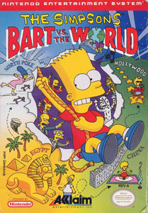 The Simpsons Bart vs the World (NES)