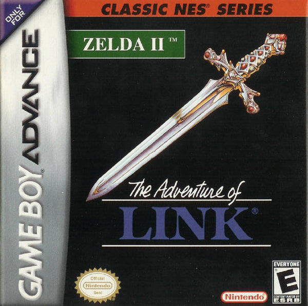 Classic NES Series Zelda II The Adventure Of Link (GBA)