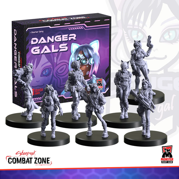 Cyberpunk Red Combat Zone Danger Gals Starter