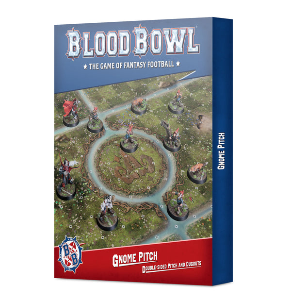 Blood Bowl Gnome Pitch and Dougouts