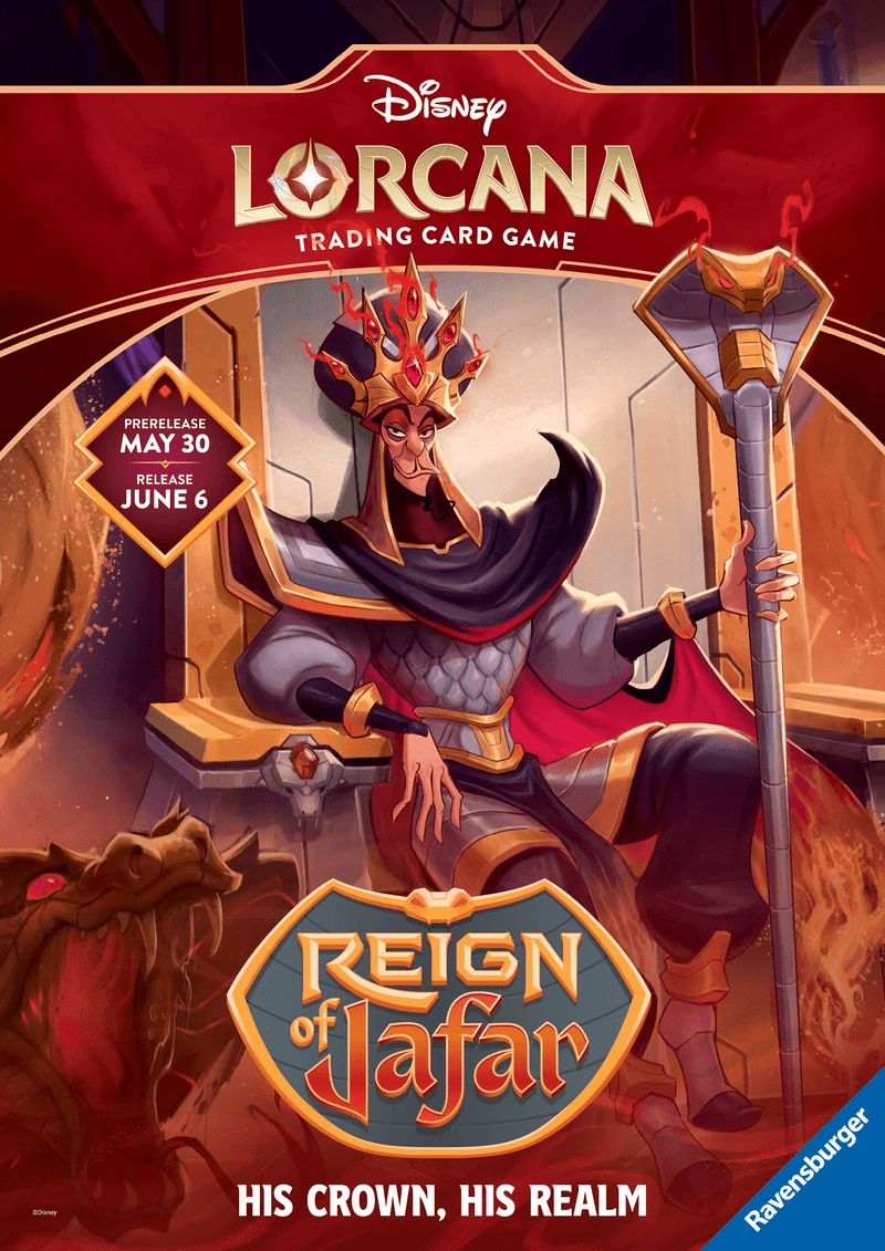 jafar lorcana card Disney Reign of TCG W/exact Number of Pages, Laminated Cover, Spine and 9-pocket Sleeves for Master/complete Sets Description coming soon... Disney Lorcana TCG Reign of