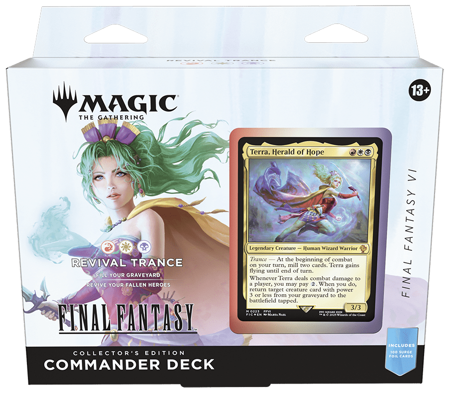 MTG Final Fantasy Collector Commander Deck - Card Games - Collectible - TCG New | Retrofix Games MTG Final Fantasy Collector Commander Deck - Card Games - Collectible - TCG New | Retrofix Games