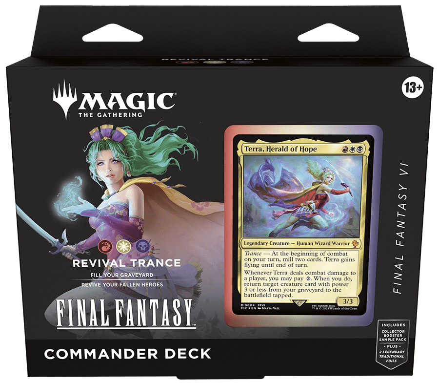 MTG Final Fantasy Commander Deck - Card Games - Collectible - TCG New
