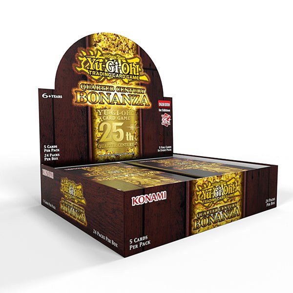 Yu-Gi-Oh! TCG Quartery Century Bonanza Booster Box - Card Games -  Collectible - TCG New