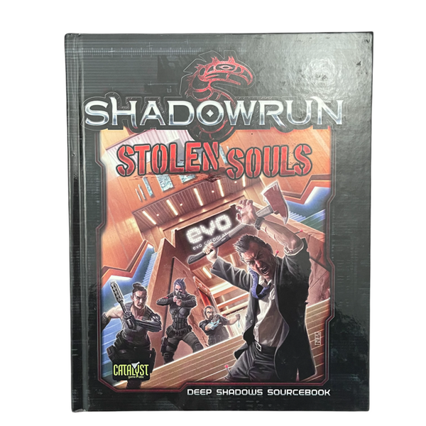 Shadowrun RPG Stolen Souls Deep Shadows Sourcebook Pre-Owned Hardback