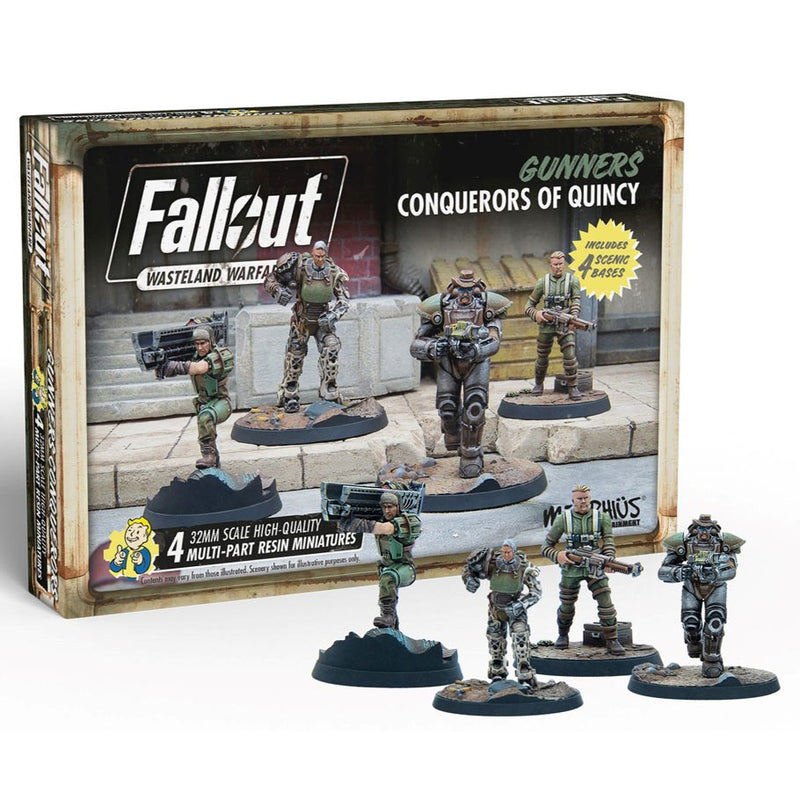 Fallout Wasteland Warfare Gunners Conquerors Quincy (WH)