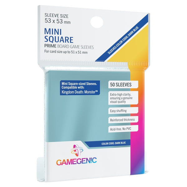 Gamegenic Prime Board Game Sleeves: Mini Square