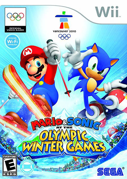 Mario And Sonic At The Olympic Winter Games(WII)
