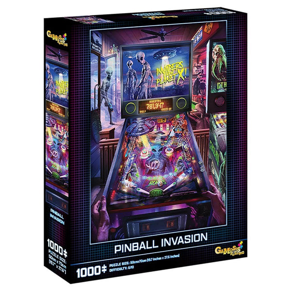 Puzzle Pinball Invasion 1000pc