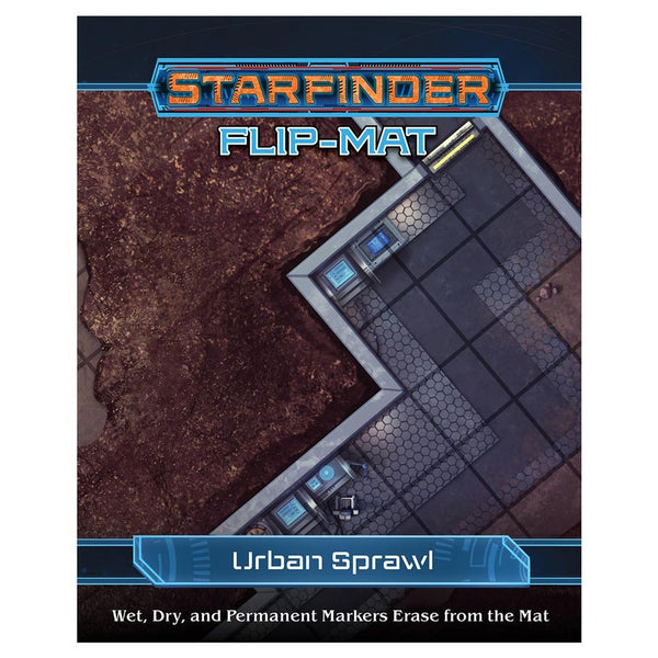 Starfinder RPG: Flip Mat - Urban Sprawl