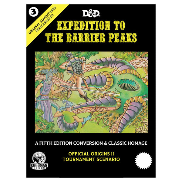 D&D Original Adventures Reincarnated: #3 Expedition To The Barrier Peaks (5E Hardcover)
