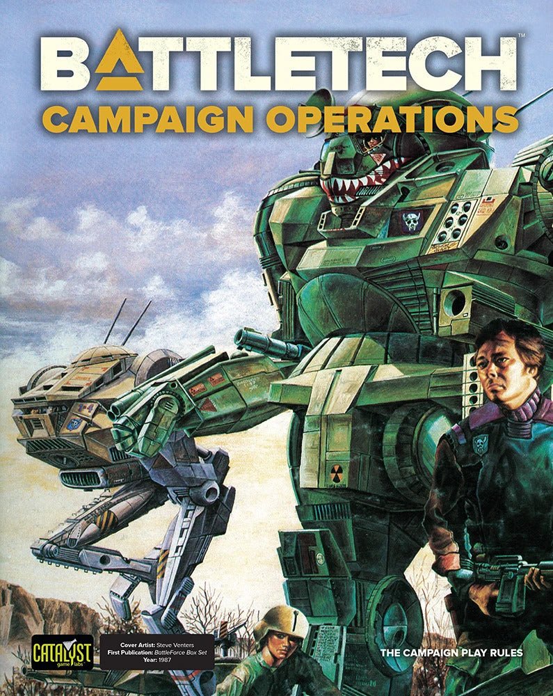 Battletech Campaign Operations Miniatures Rules Retrofix Games