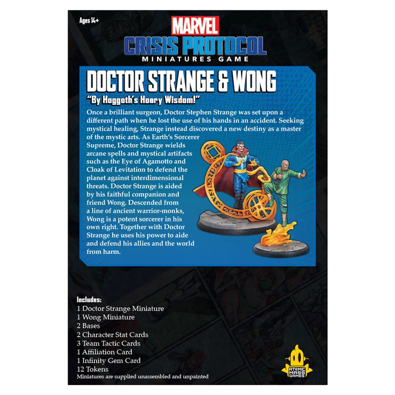 Marvel Crisis Protocol  Doctor Strange & Wong