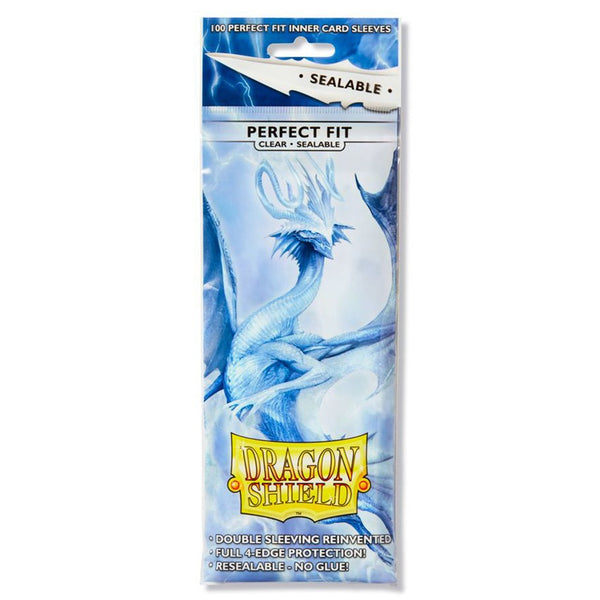 Dragon Shield Perfect Fit Sealable 100ct Clear