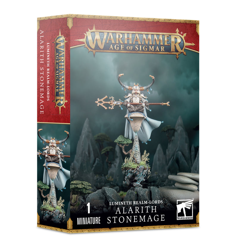Warhammer Age of Sigmar Lumineth Realm Lords Alarith Stonemage