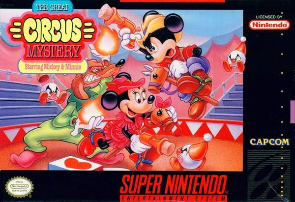 The Great Circus Mystery Starring Mickey and Minnie (SNES)