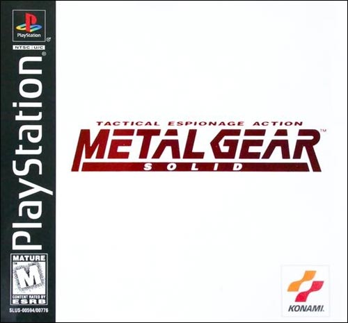 Metal Gear Solid [Black Label] (PS1)