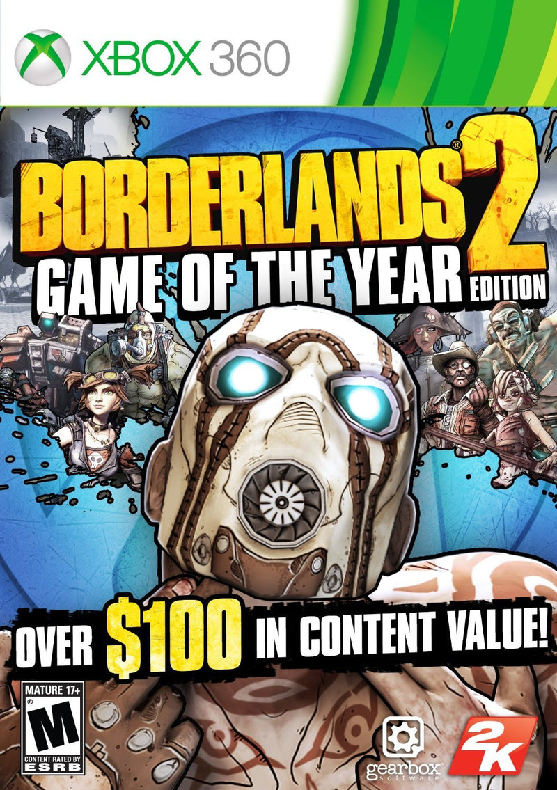 Borderlands 2 [Game of the Year] (360)