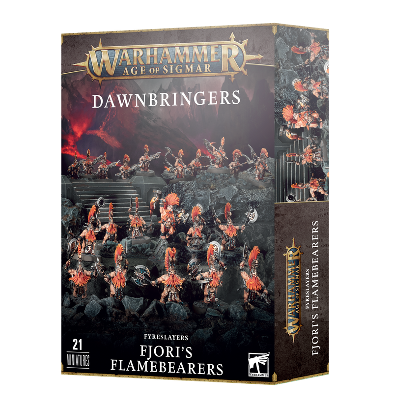 Warhammer Age of Sigmar Fyreslayers Fjori's Flamebearers