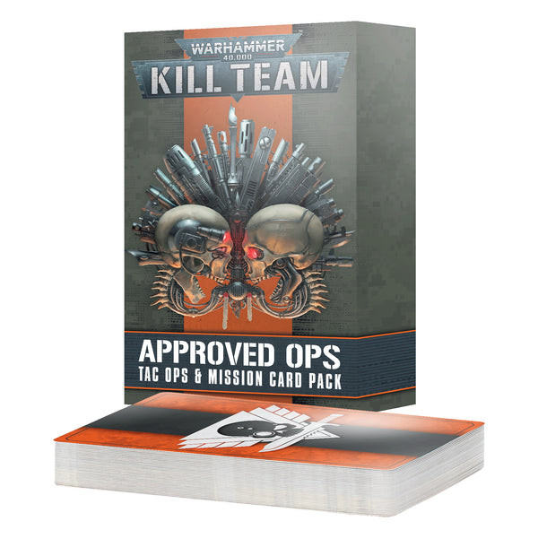 Kill Team Approved Ops Tac Ops and Mission Card Pack