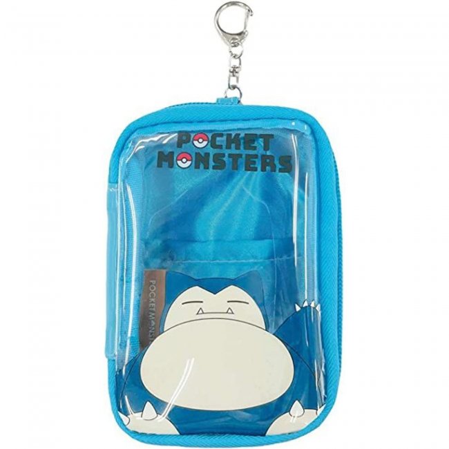 Pokemon Center Collection Pouch with Bag Clip Snorlax