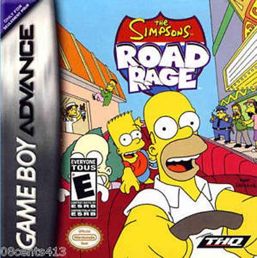 Simpsons Road Rage (GBA)