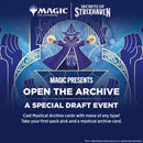 5/29 Secrets of Strixhaven Open the Archive Draft Events