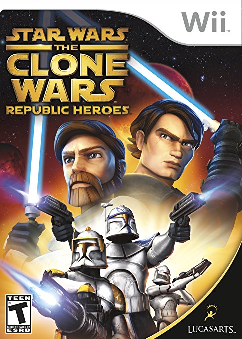 Star Wars Clone Wars Republic Heroes (WII)
