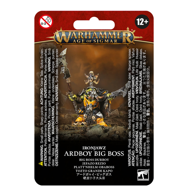 Warhammer Age of Sigmar Ironjawz Ardboy Big Boss