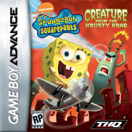 SpongeBob SquarePants Creature From Krusty Krab (GBA)