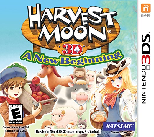 Harvest Moon 3D A New Beginning (3DS)