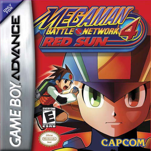 Mega Man Battle Network 4 Red Sun (GBA)