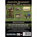 Add - On Scenery for RPG Battle Maps War & Siege RPG - New