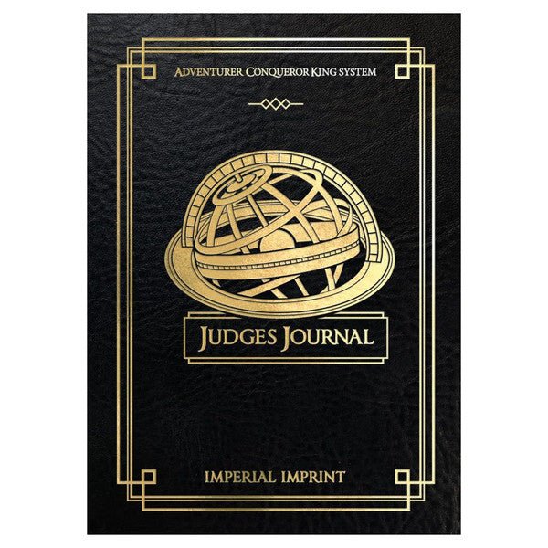Adventurer Conqueror King System II Revised Judges Journal RPG - New