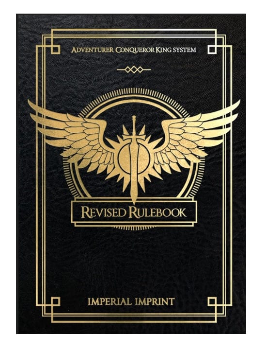 Adventurer Conqueror King System II Revised Rulebook RPG - New