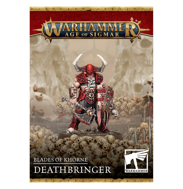 Age of Sigmar Blades Of Khorne Deathbringer Miniatures - Models