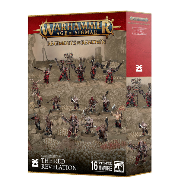 Age of Sigmar Blades Of Khorne The Red Revelation Miniatures - Models