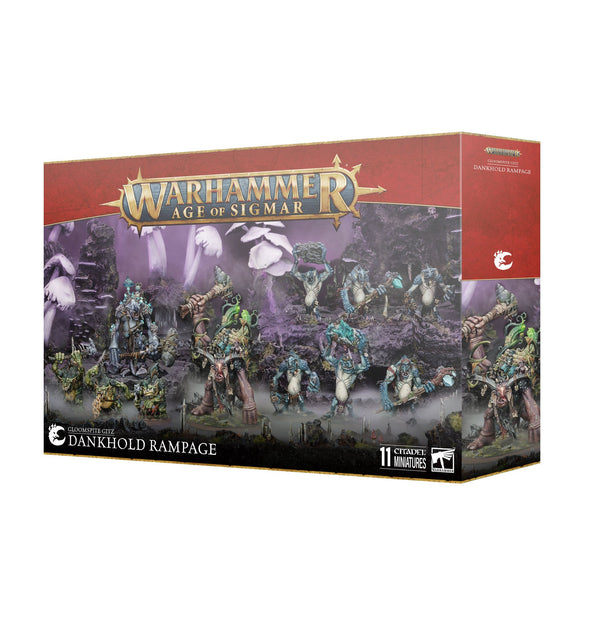 Age of Sigmar Gloomspite Gitz Dankhold Rampage (In - Store Only) Miniatures - Models