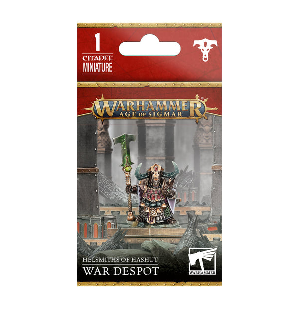 Age of Sigmar Helsmiths of Hashut War Despot Miniatures - Models