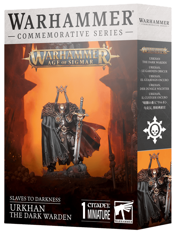 Age of Sigmar Slaves to Darkness Urkhan The Dark Warden Miniatures - Models