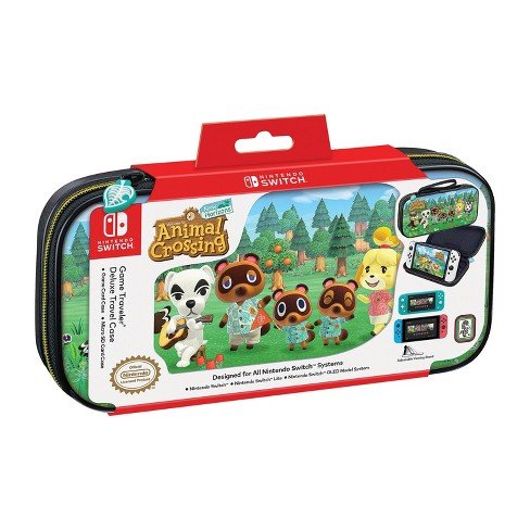 Animal Crossing Game Traveler Deluxe Action Pack Travel Case Accessories - Video Game - Misc