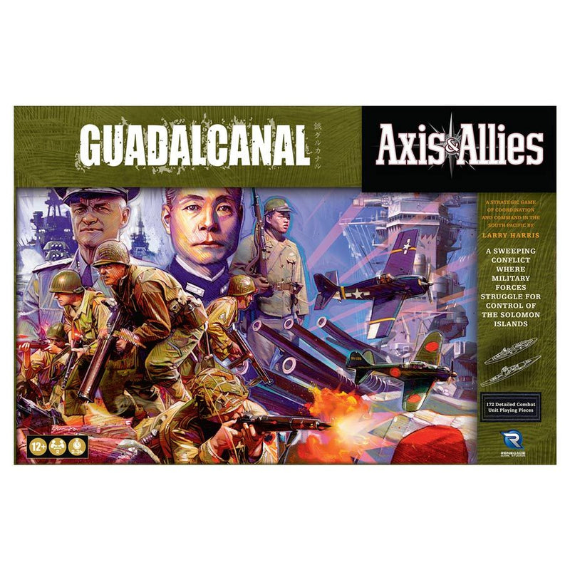 Axis & Allies Guadalcanal Board Games - New