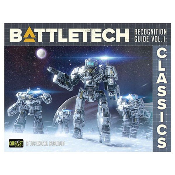 BattleTech Recognition Guide Vol 1 Classics - RPG - New | Retrofix Games
