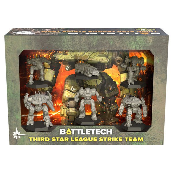 BattleTech: Third Star League Strike Team Miniatures - Models