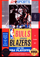 Bulls Vs Blazers And The NBA Playoffs (GEN) Video Games - Games - Genesis
