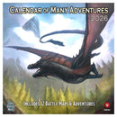 Calendar of Many Adventures 2026 RPG - New