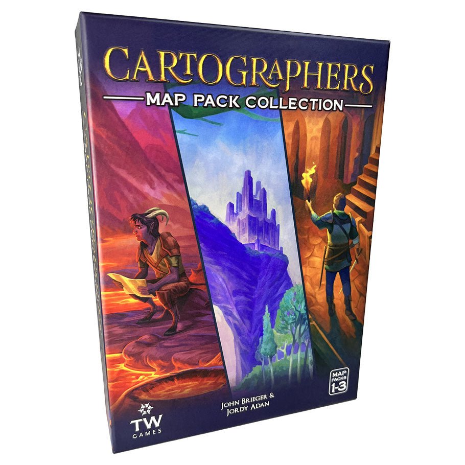 Cartographers Map Pack Collection - Board Games - New | Retrofix Games