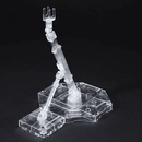 Clear Action Base 1, Bandai Display Stand 1/100 Miniatures - Gunpla