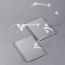 Clear Action Base 6 w/ Mirror Stickers Miniatures - Gunpla