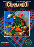 Commando (NES) Video Games - Games - NES